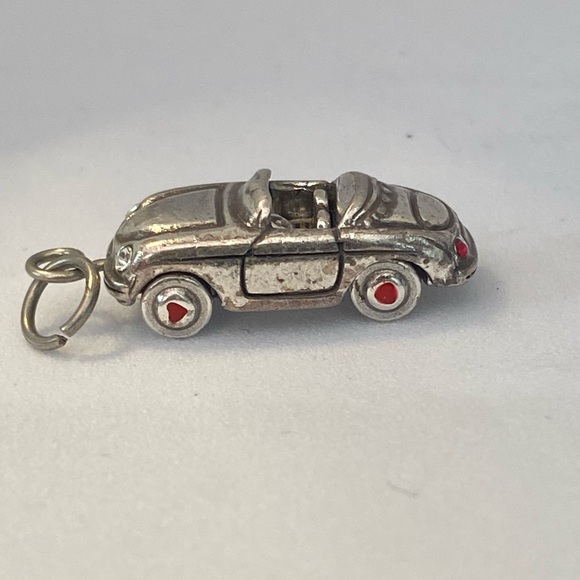 Brighton preloved car with moving wheels and rhinestones. (235) - Picture 2 of 7